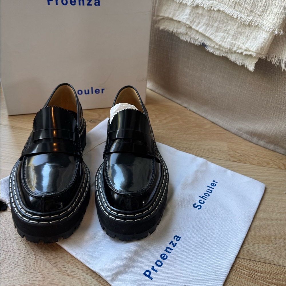 PROENZA SCHOULER
Black Platform Loafers